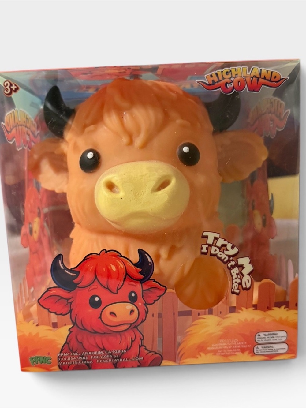 Highland Cow - Squishy Cow Stress Toy